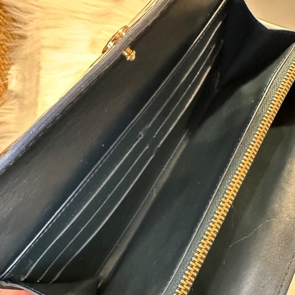 RARE Emerald Green Vernis Louis Vuitton Sara Wallet - Picture 9 of 13